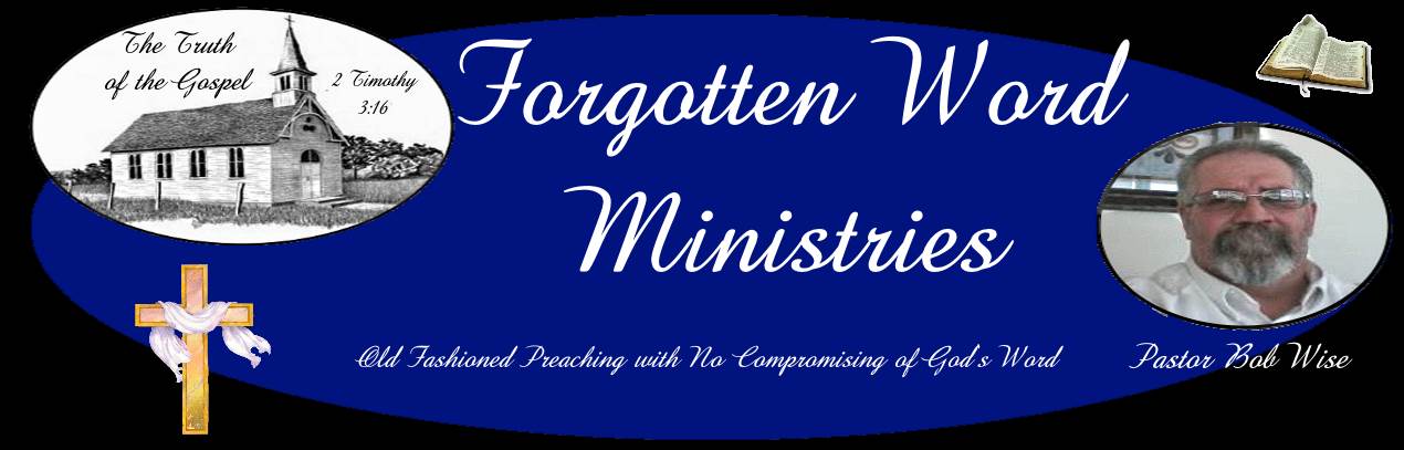 Forgotten Word Ministry header